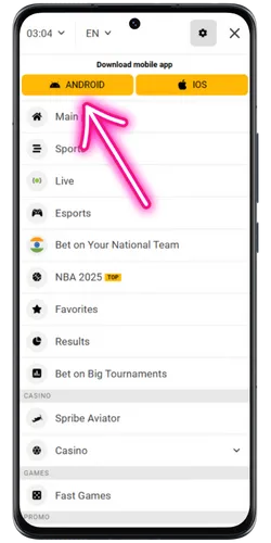 MelBet android