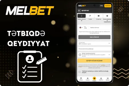 Melbet qeydiyyatı