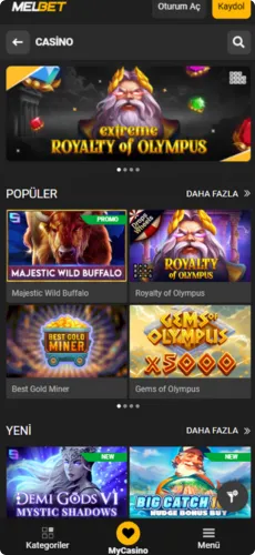 Slotlar Melbet