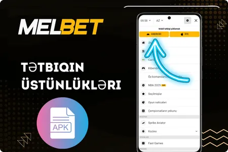 Melbet tetbiqin