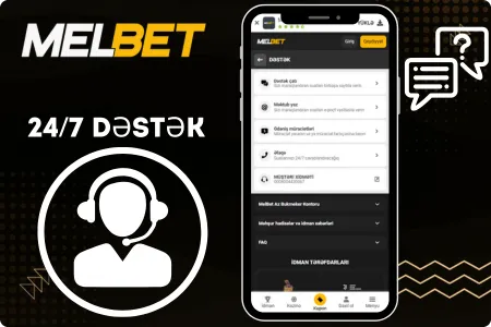 Melbet dəstək