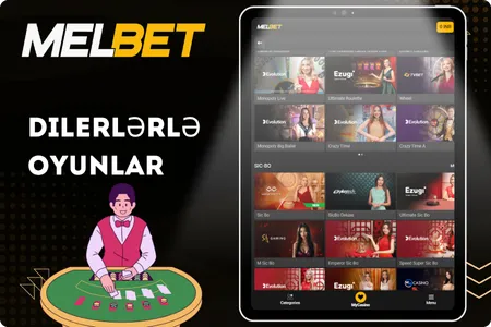 Diler ilə oyunlar Melbet