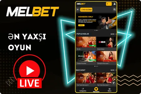 Canlı oyunlar Melbet
