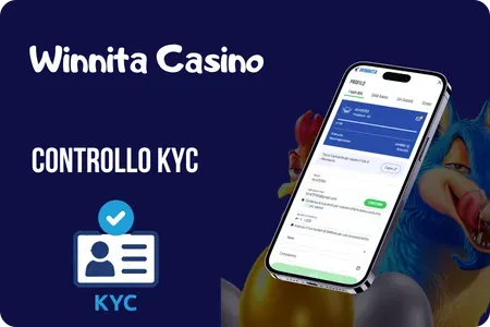 Verifica dell'identità sul conto online casino Winnita per i giocatori italiani